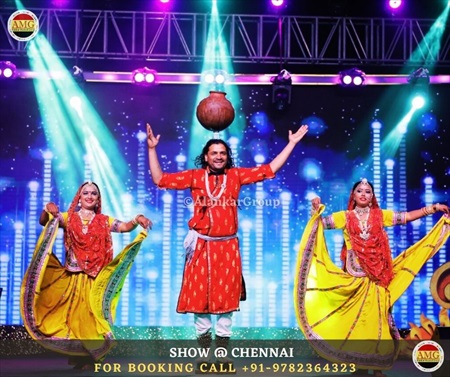 Rajasthani Folk Dance Group at Chennai by Tamilnadu Govt